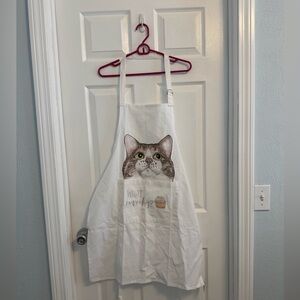NWT Cat Cupcake Cat Lover Cat Mom Gift Baking Apron for Adults